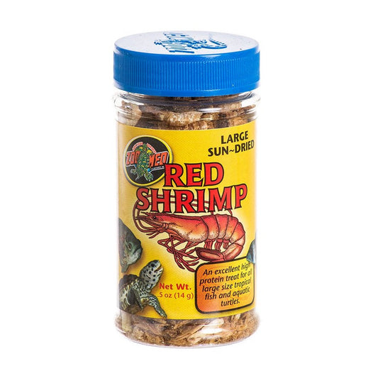 Zoo Med Large Sun-Dried Red Shrimp