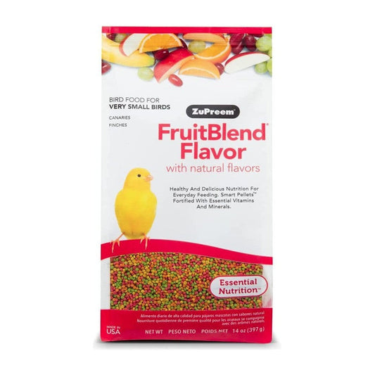 ZuPreem FruitBlend Flavor with Natural Flavors Bird Food for Very Small Birds