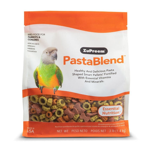 ZuPreem PastaBlend Bird Food for Parrots and Conures