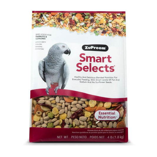 ZuPreem Smart Selects Bird Food for Parrots and Conures