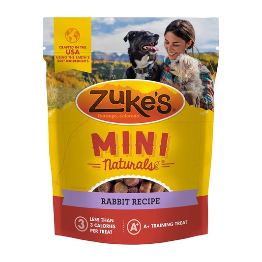 Zukes Mini Naturals Dog Treats Rabbit Recipe