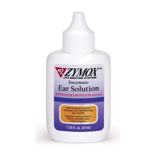 Zymox Enzymatic Ear Solution with Hydrocortisone for Dog and Cat